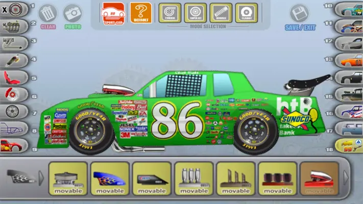 Racing for Kids android App screenshot 1